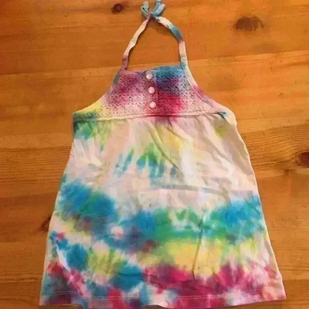 New! Gap tie dye adorable halter top
